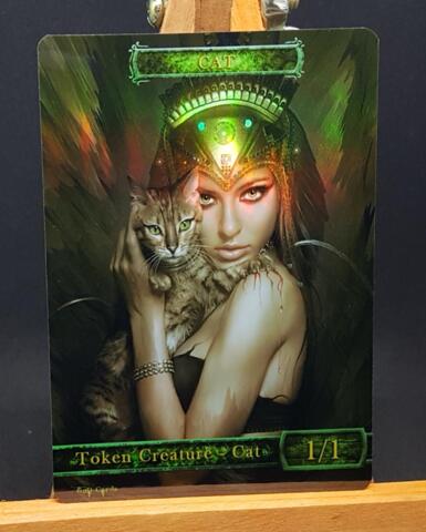 Foil Cat #07 (Green)